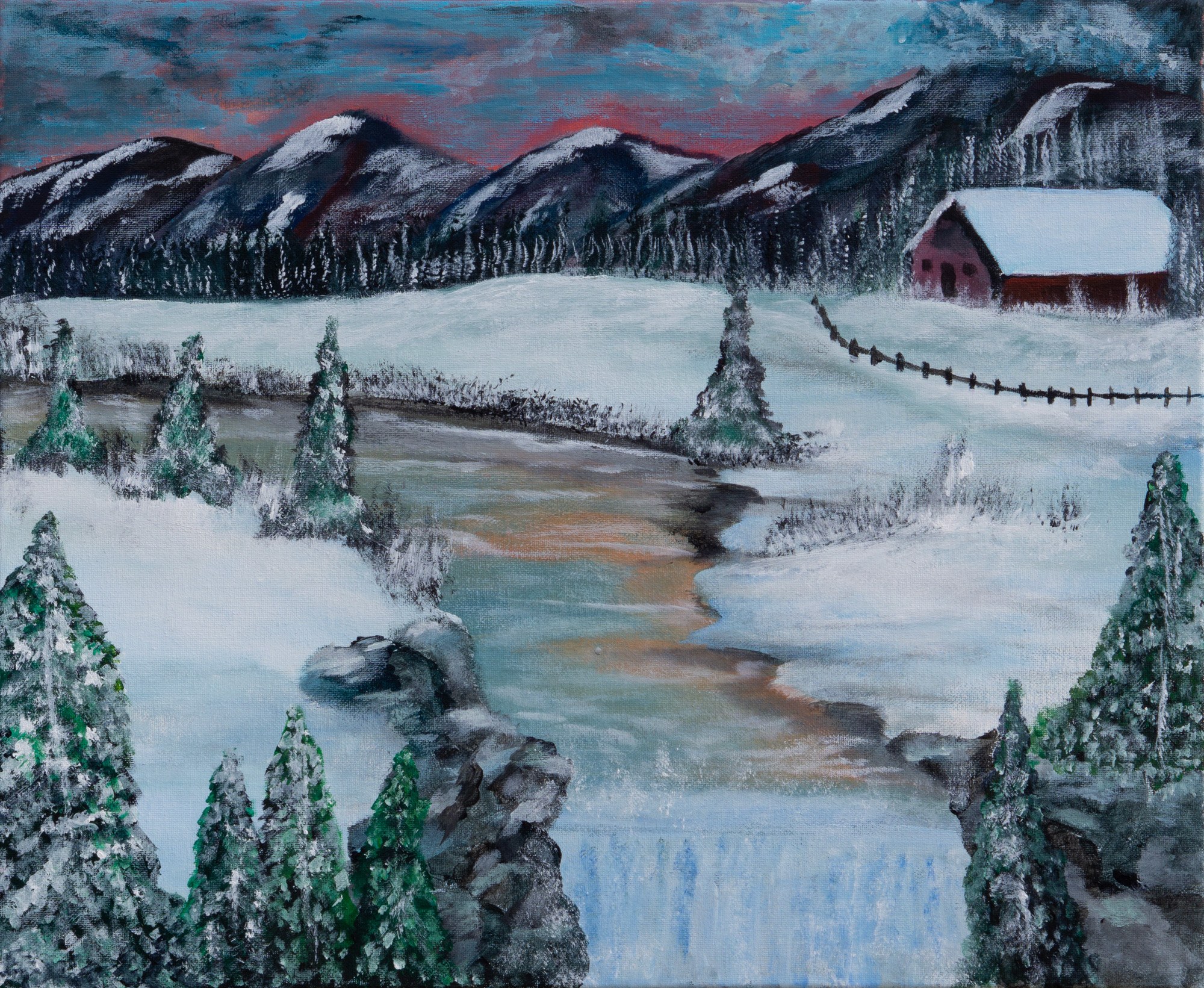 Original painting by Gary Hartman